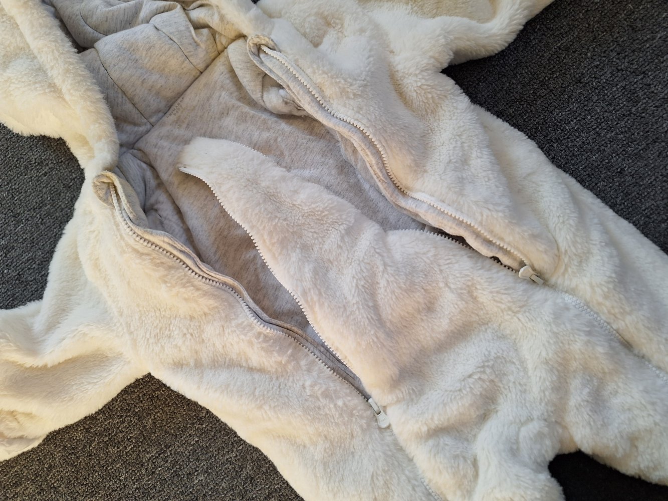 Kuscheliger Winteranzug / Teddy Overall Gr. 62