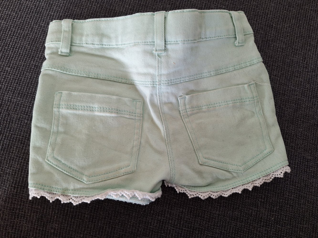 türkise Shorts, Gr. 74