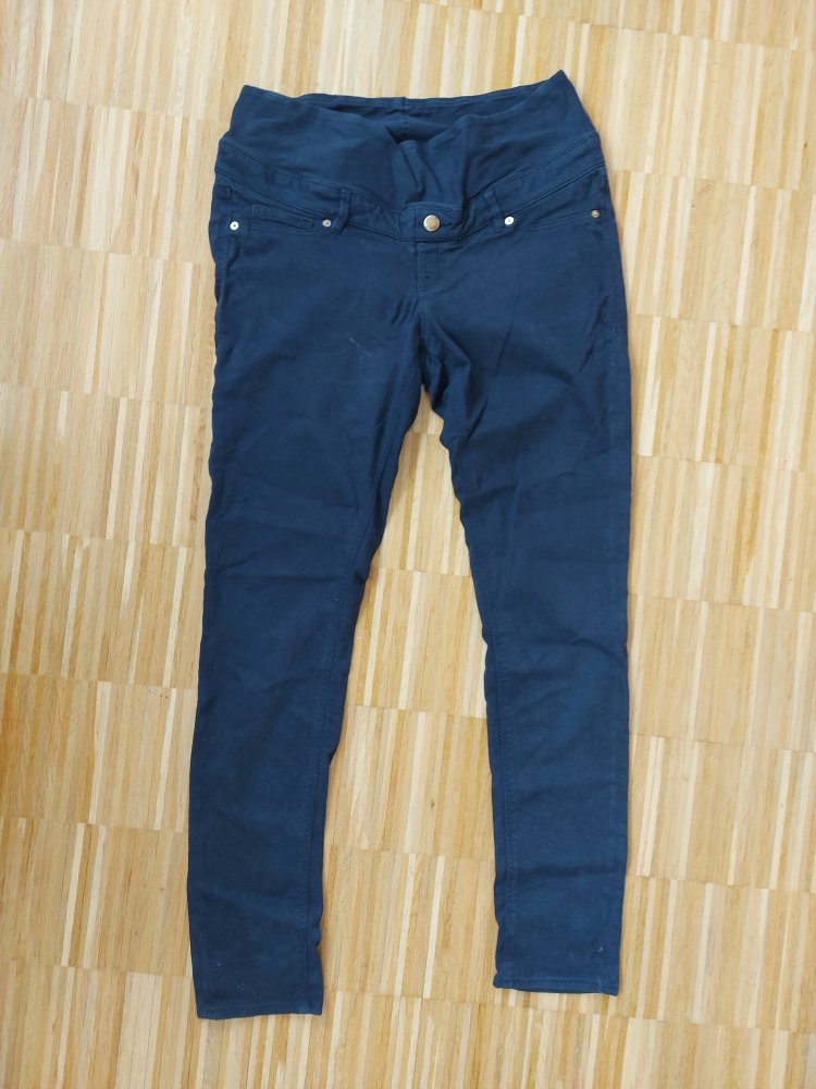 dunkelblaue Umstandshose / Umstandsjeans Gr. 42