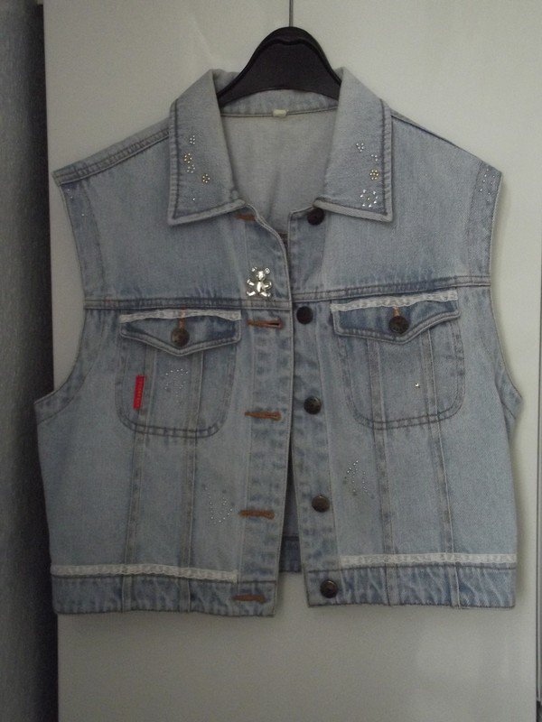 Sehr schöne Jeans- Weste 