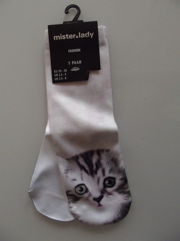 Sehr süße Katzen Socken Gr. 35- 38