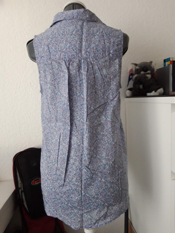 Süße Bluse mit Blumenmuster