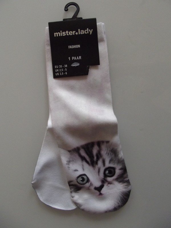 Sehr süße Katzen Socken Gr. 35- 38