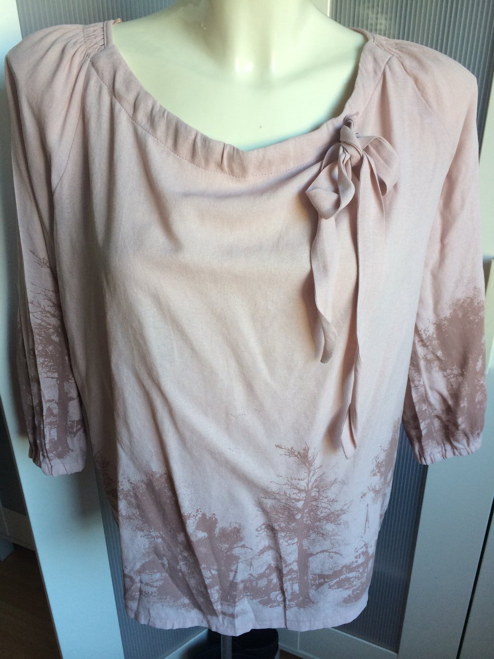 Zero Bluse mit Schleife 
