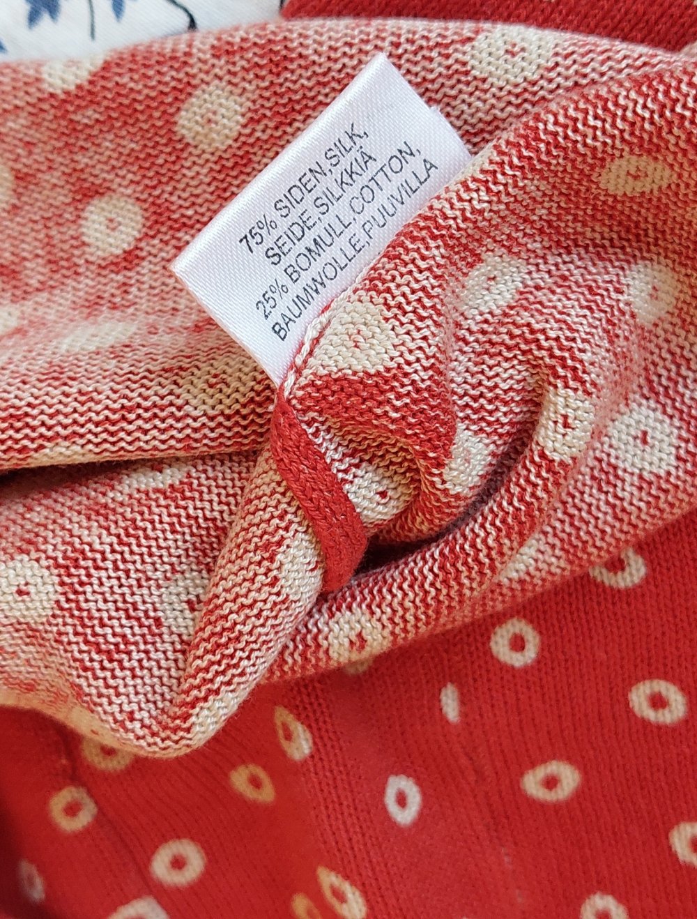 Gudrun Sjöden Strickjacke Rot Punkte