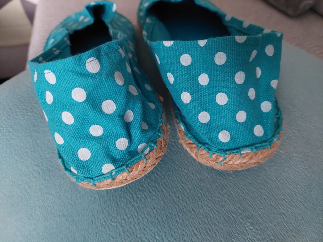 ESPADRILLES Türkis Gr. 39