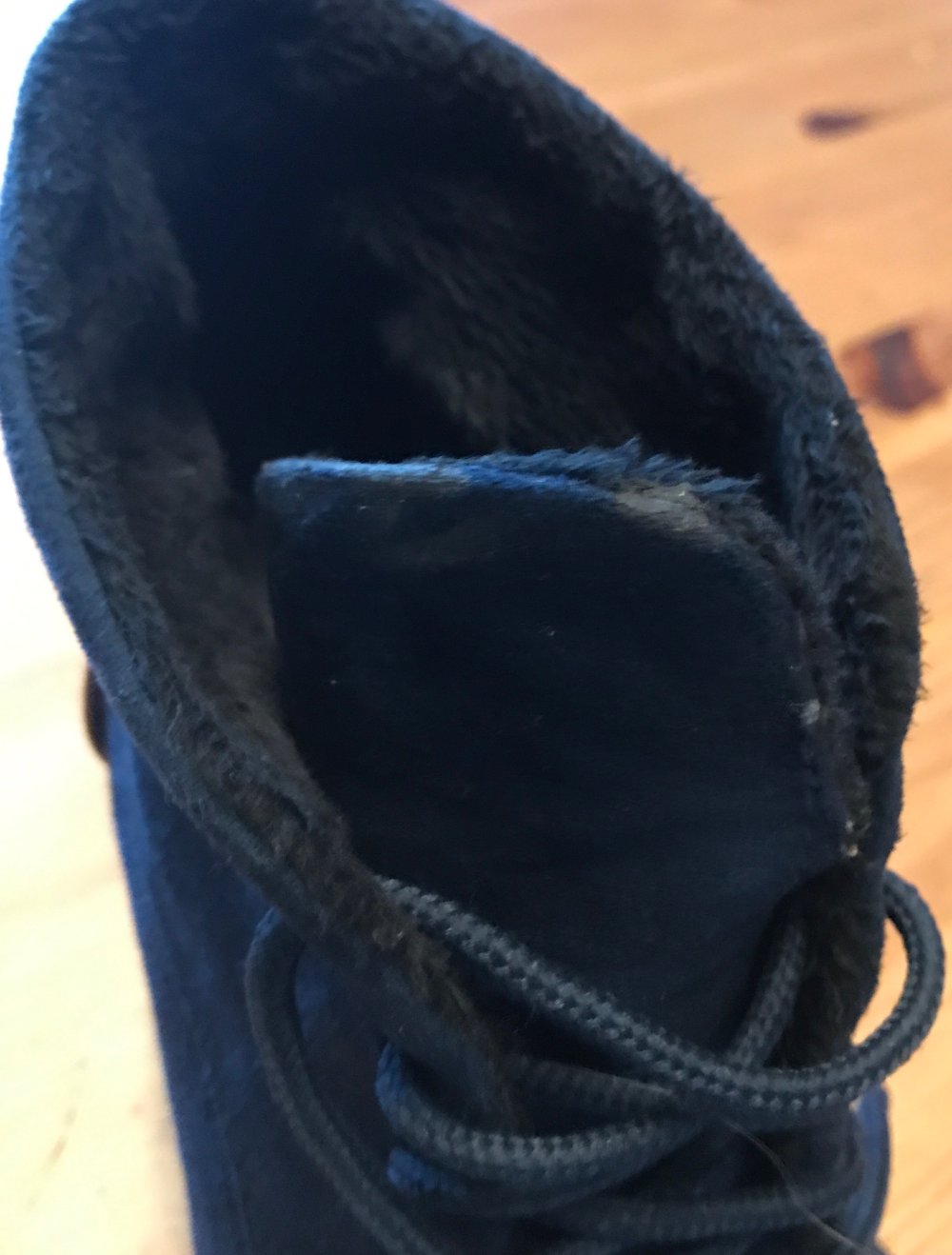 blaue Halbschuhe mit absatz