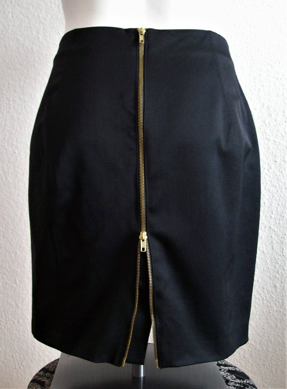 Mini Rock Doppelzipper hinten NEU