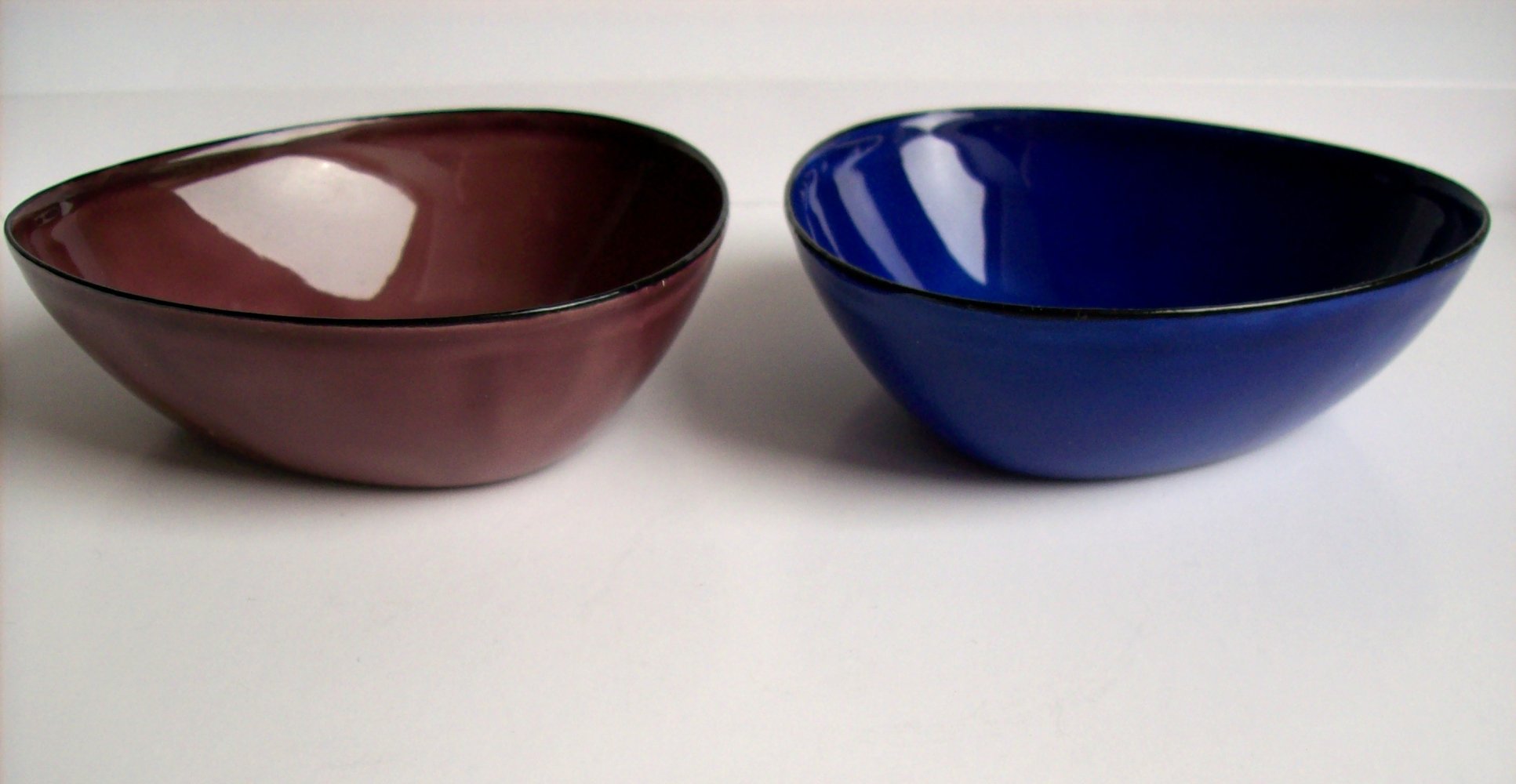 Kunst- Emaille Schälchen Schweden