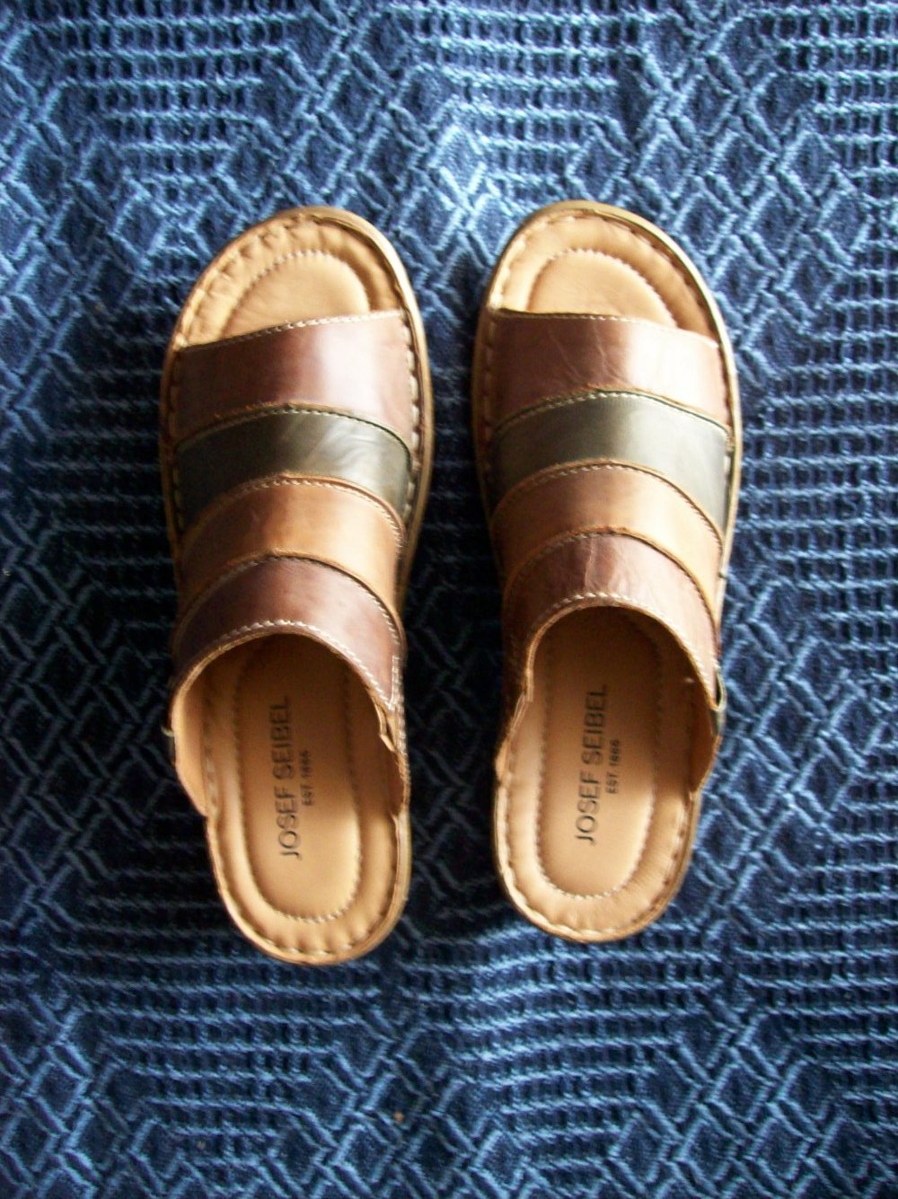 Pantoletten 3,5cm, Leder Josef Seibel NEU