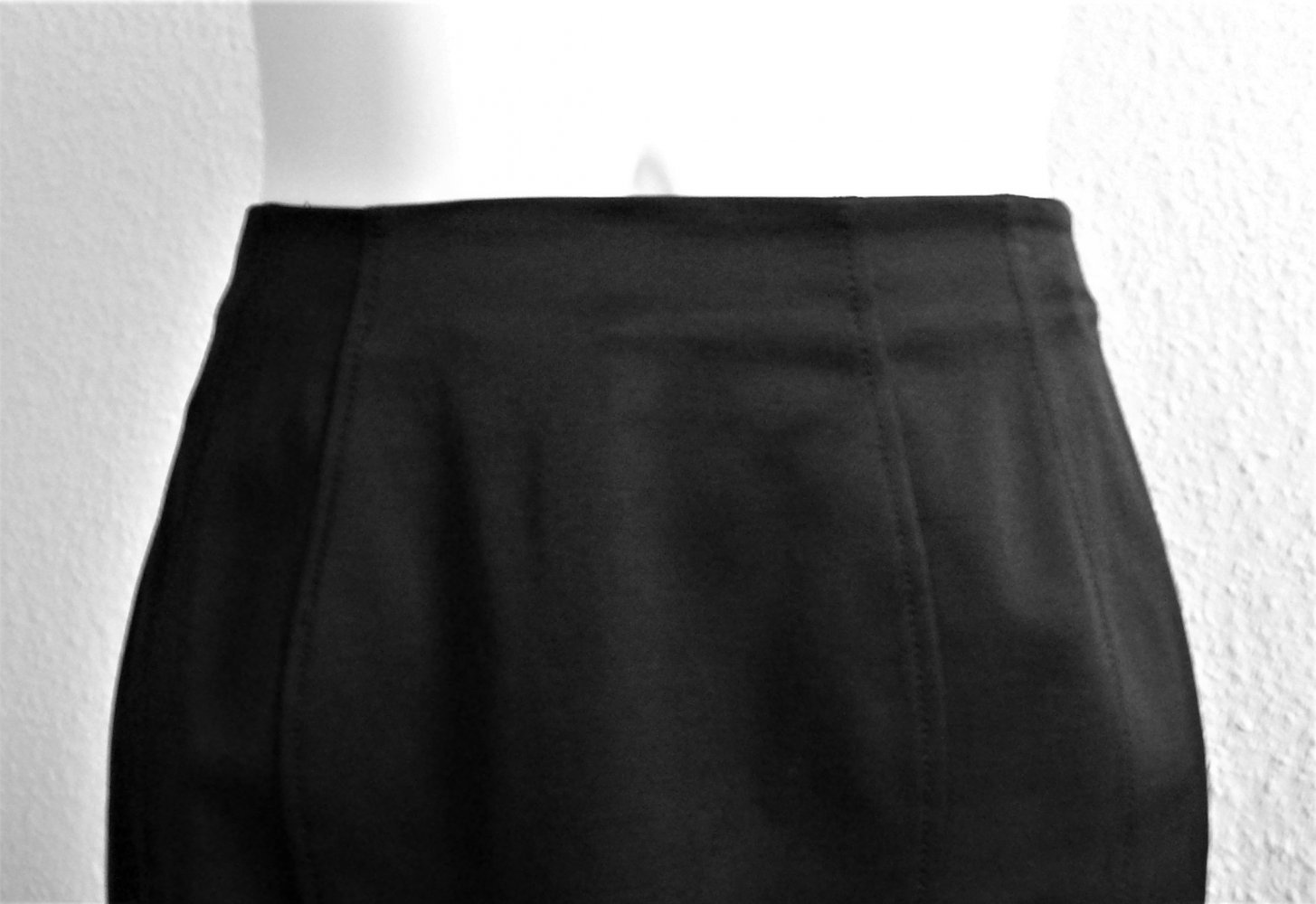 Mini Rock Doppelzipper hinten NEU