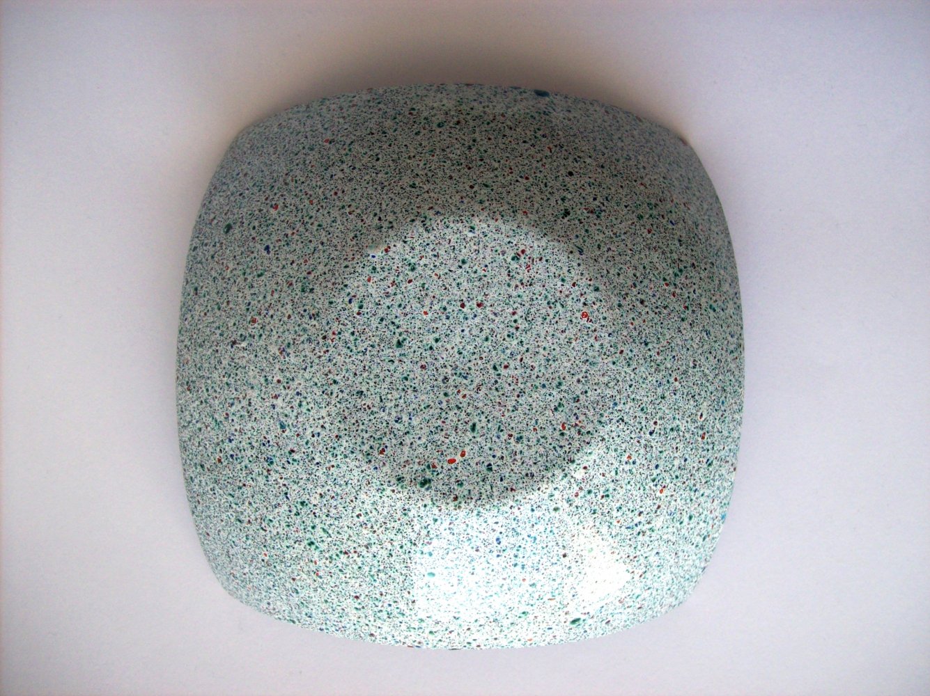 Schale Glas-Emaille 50-60er