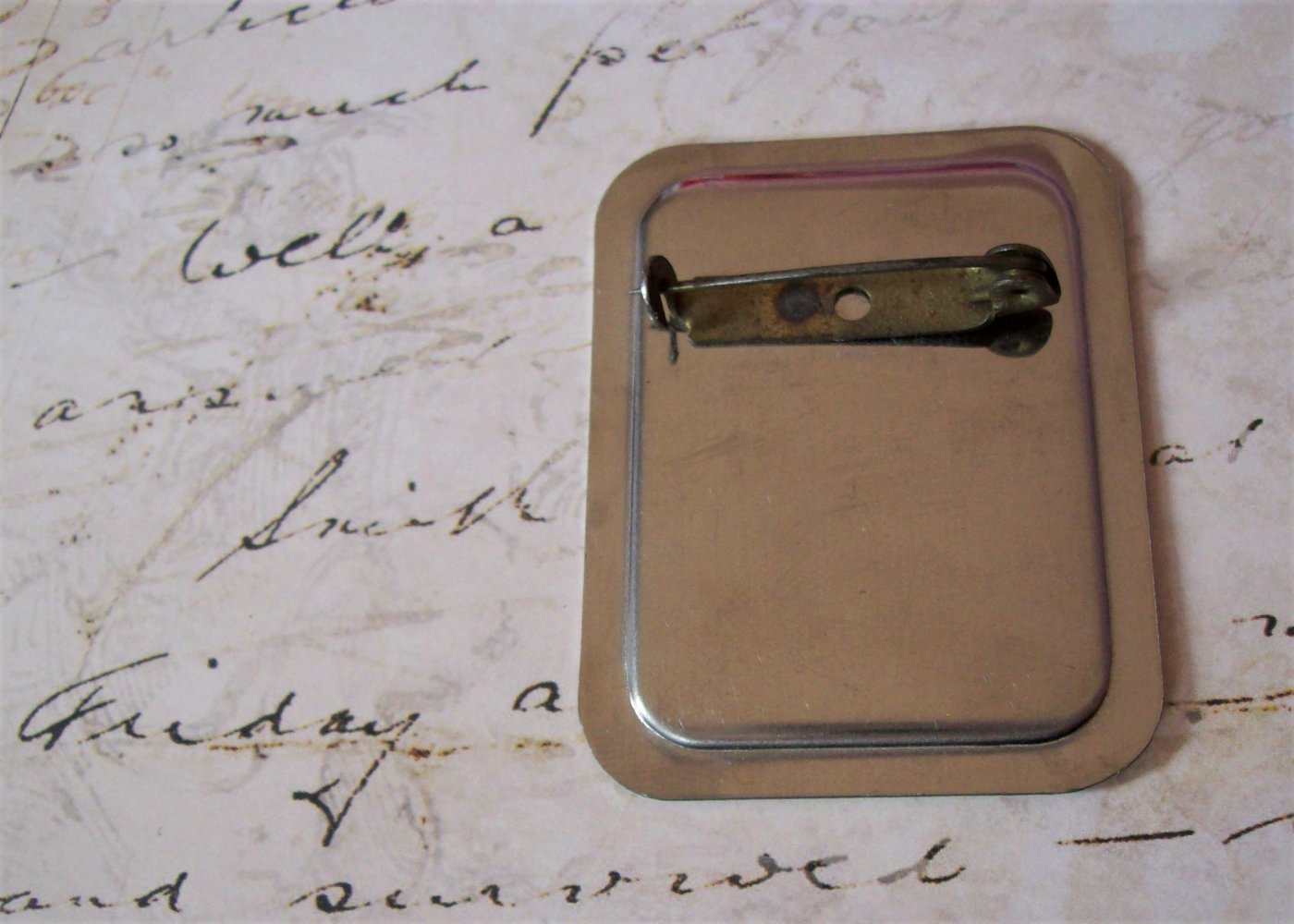 Brosche 70er Vintage, Unikat