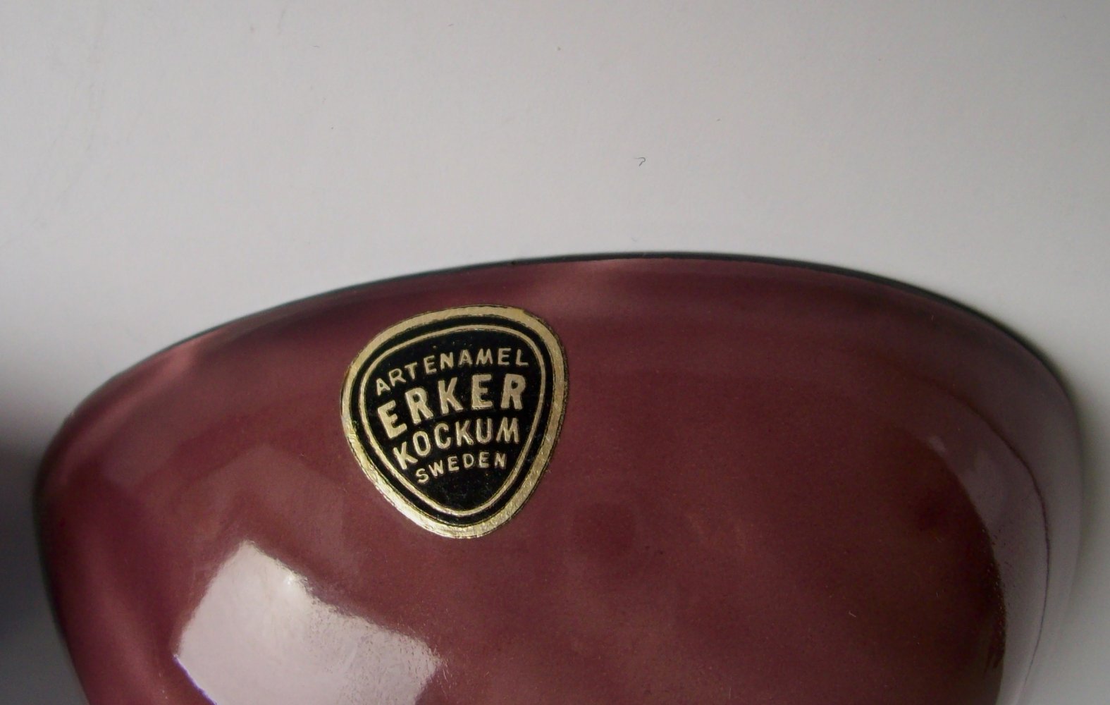 Kunst- Emaille Schälchen Schweden