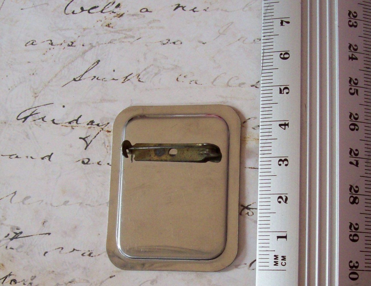 Brosche 70er Vintage, Unikat