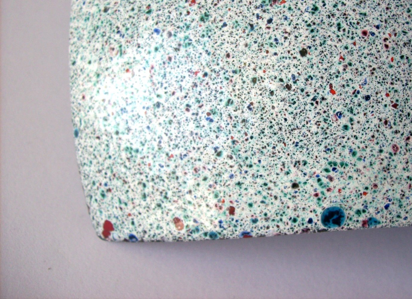 Schale Glas-Emaille 50-60er