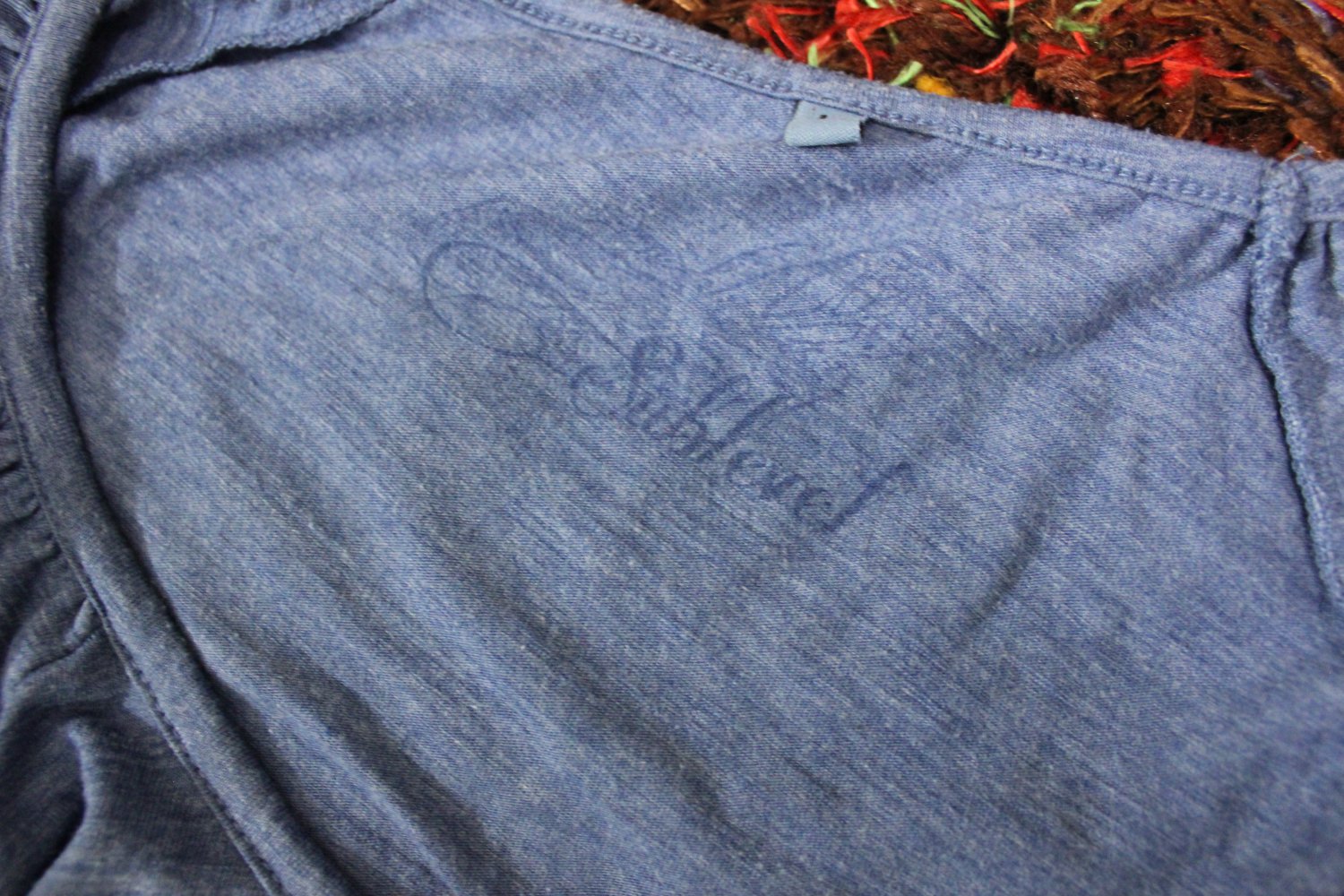 T-Shirt mit Raffung und hübschen Ärmeln