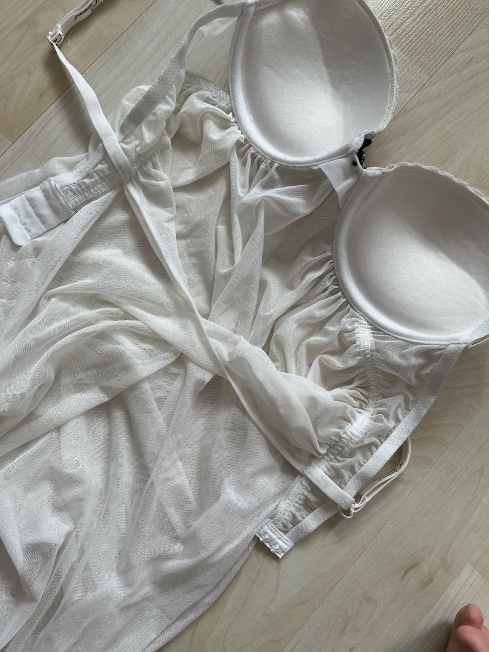 Babydoll Nachthemd mit Push up 75A