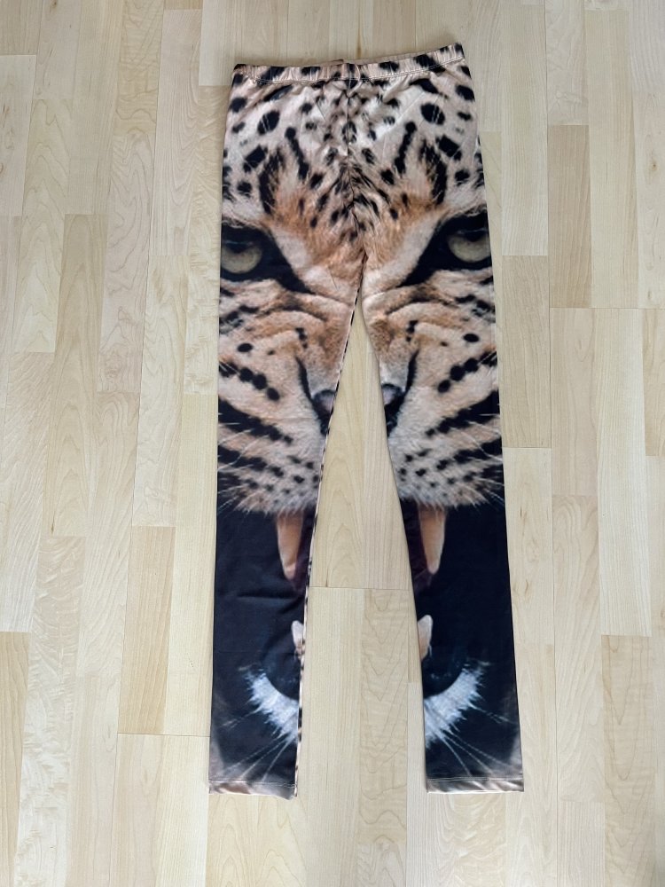 Dead lovers Tiger Leggings ungetragen /  punk Gothic Rock metal 
