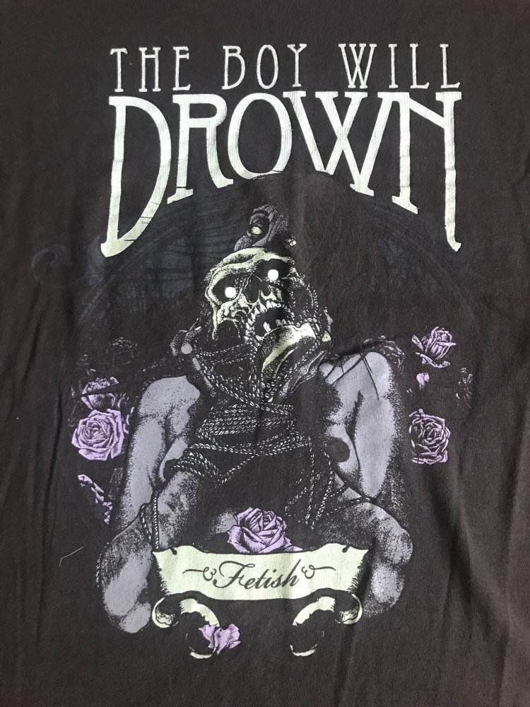 The boy will drown - fetish girlie shirt gr.L death metal