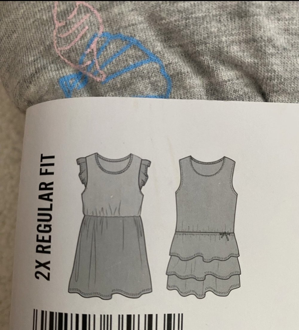 2 Mädchen-Sommer-Kleidchen 86/92 Baumwolle neu