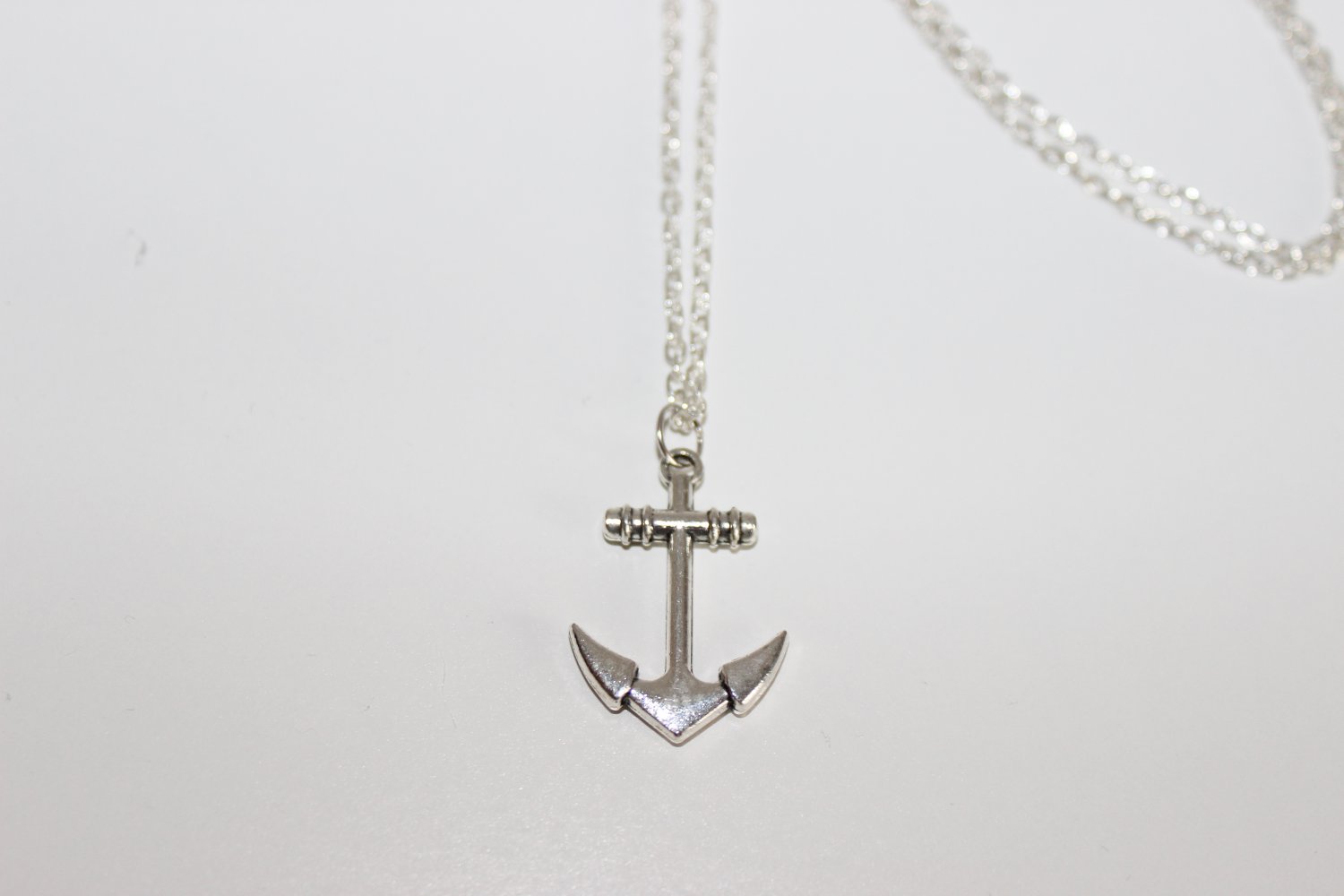 Anker Kette Lang Silber
