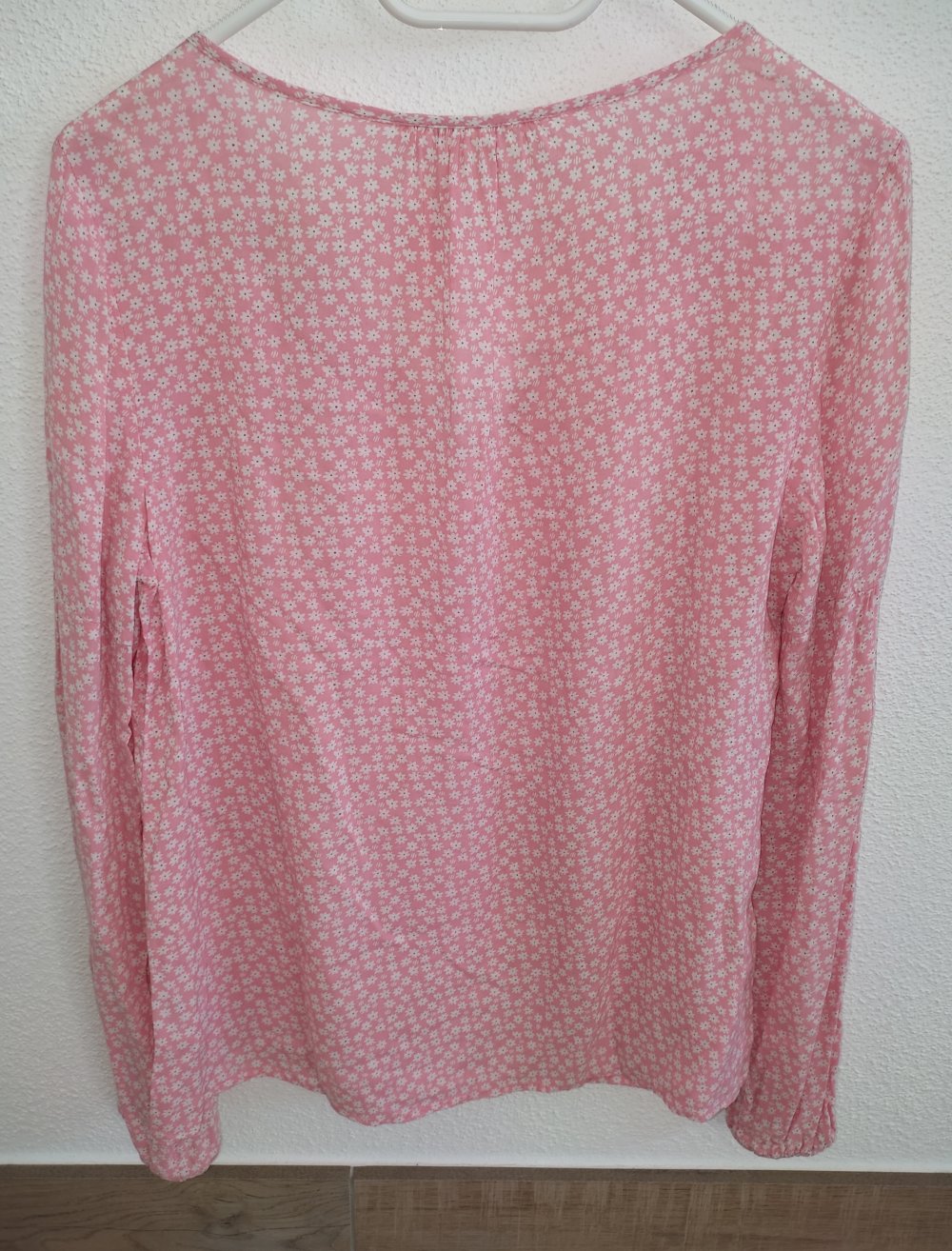 GAP Bluse Langarm Rosa Blumen 34 XS