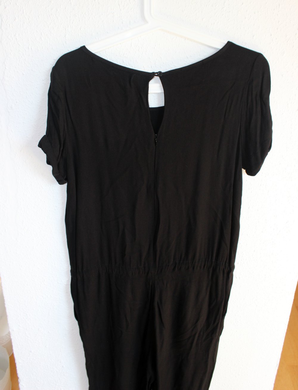 Tom Tailor Denim Jumpsuit Overall Schwarz XS 34
