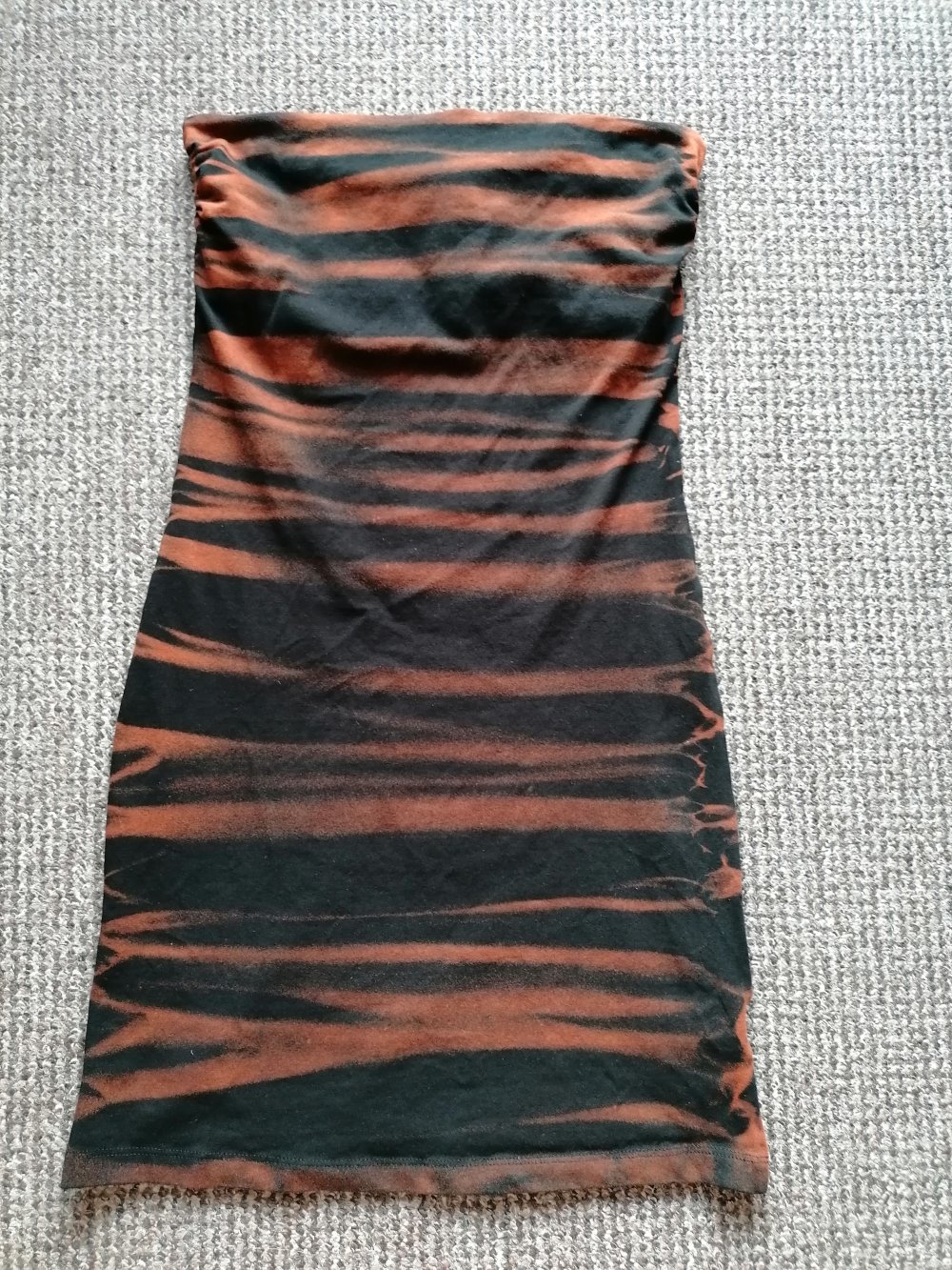 Kleid Schulterfrei Bandeau Trägerlos S 36