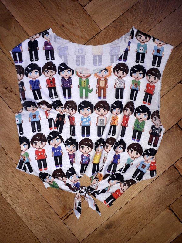 Crop Top,  Männekieken