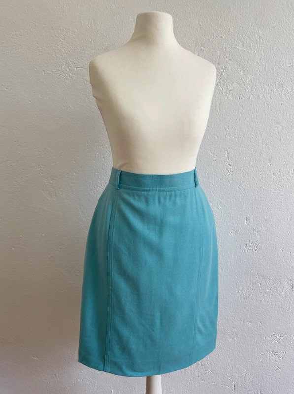 Escada Margaretha Ley High Waist Rock aus Schurwolle Wool