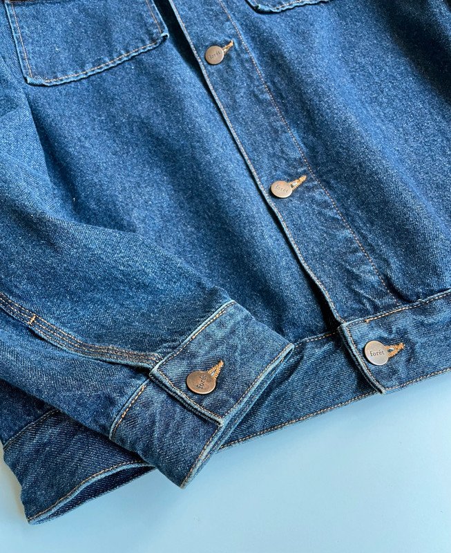 Foret Studio Cluster Jacket Jeansjacke Denim Herren