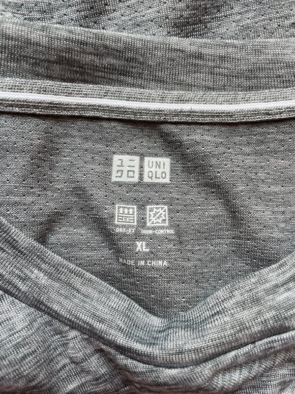 Uniqlo Sport Shirt Herren Longsleeve Running Fitness