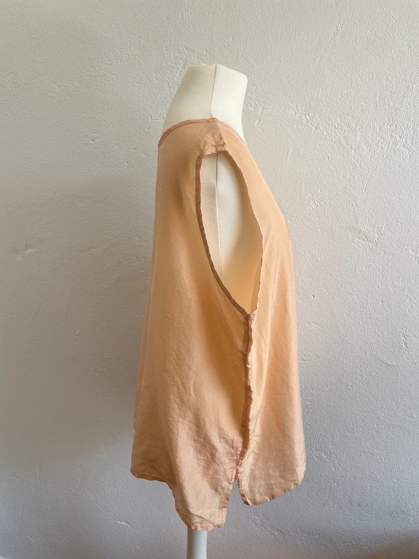 Top aus Seide Silk Vintage