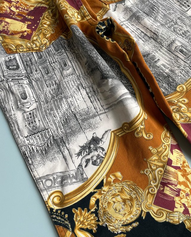 90s Moschino High Waist Jeans Duomo di Milano 90er Vintage