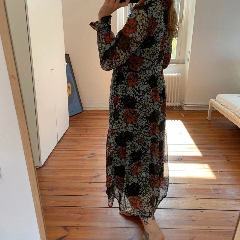 YAS herbsliches Blumenkleid