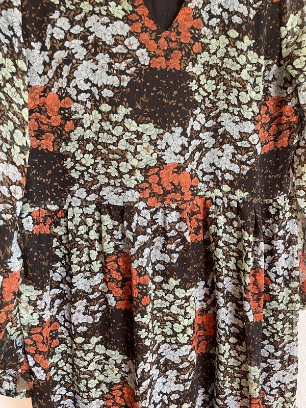 YAS herbsliches Blumenkleid