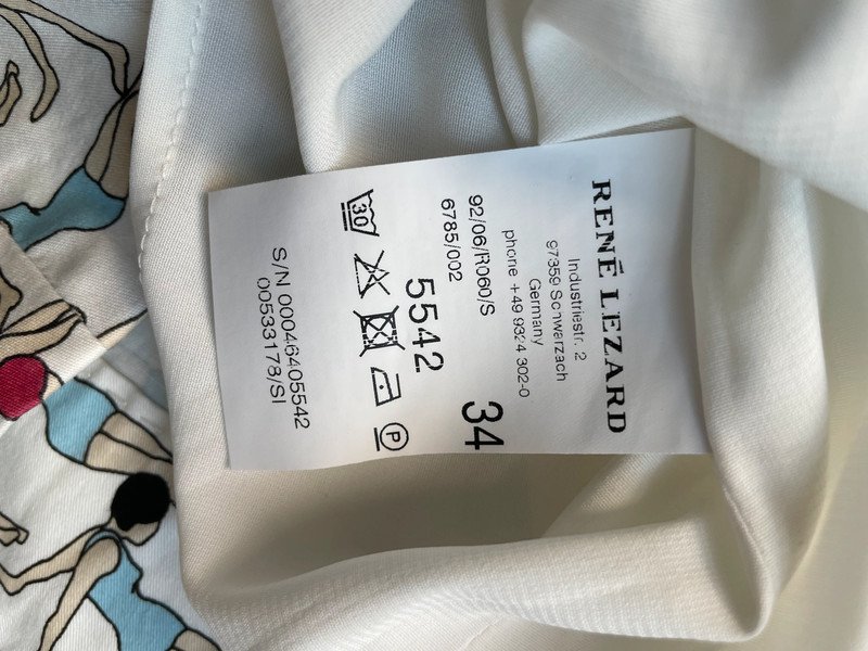 René Lezard Rock Mit Muster