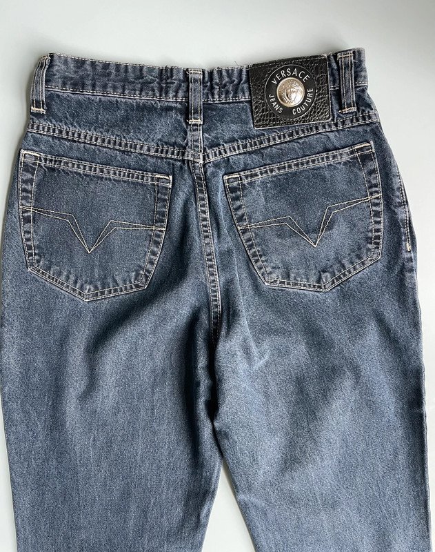 Versace Jeans Couture 90s High Waist Denim 90er