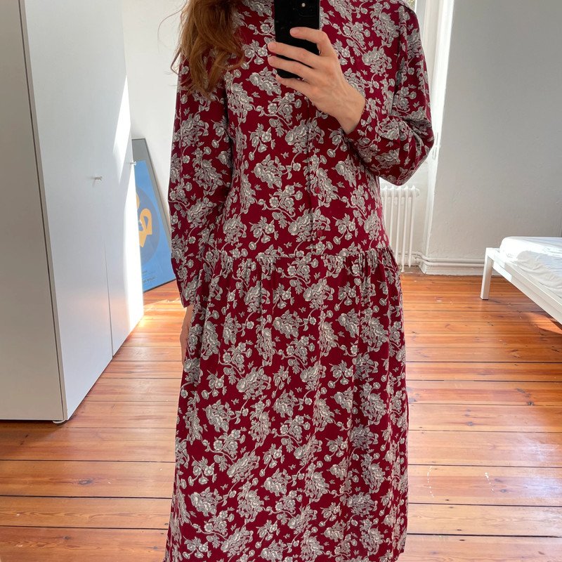 Marmalade Collection Vintage 80s dress Kleid Blumenmuster floral Print