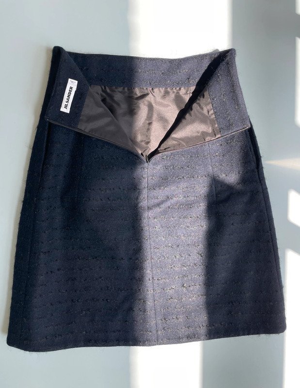 Jil Sander High Waist WollRock Wool High Waist Skirt