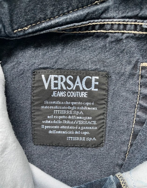 Versace Jeans Couture 90s High Waist Denim 90er