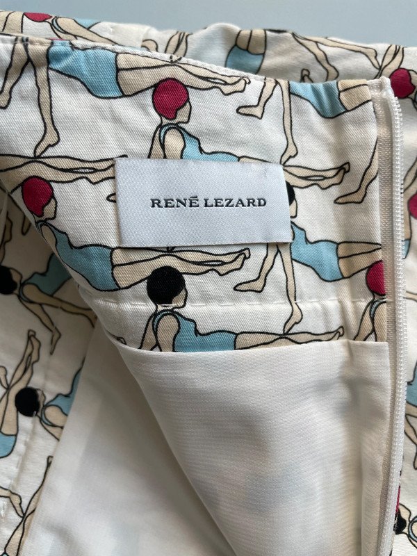 René Lezard Rock Mit Muster