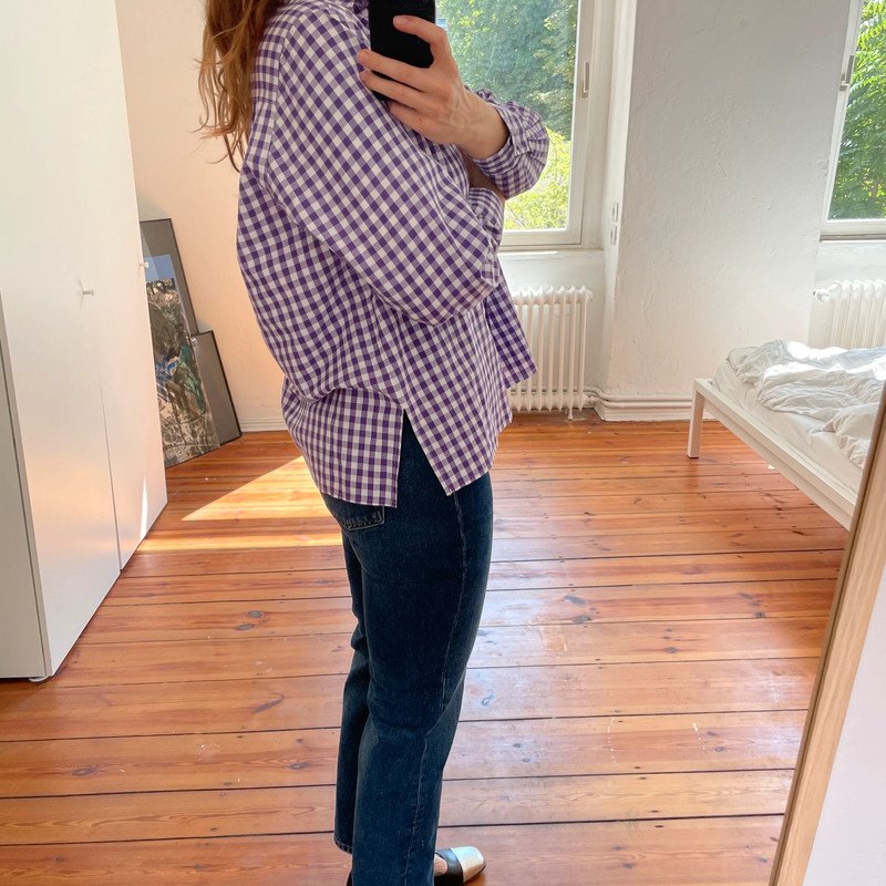 Gingham Hemd Vintage