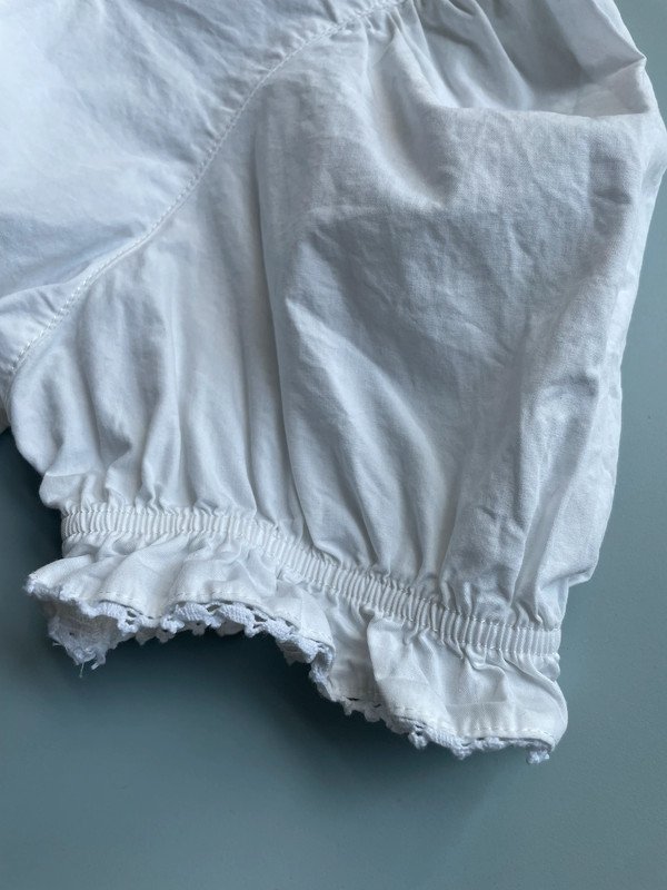 Trachten Top Folklore Bluse Bauchfrei