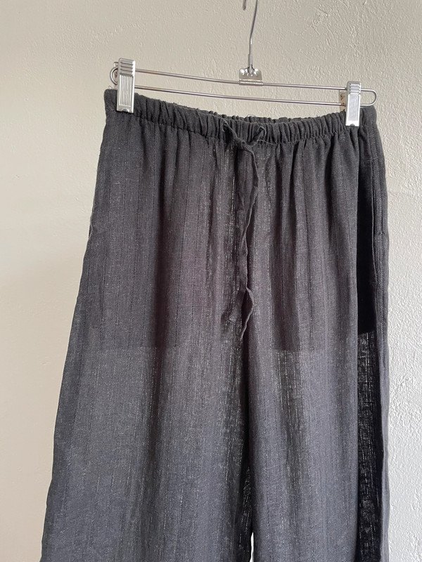 Weekday Sommer Hose aus Leinen und Viskose