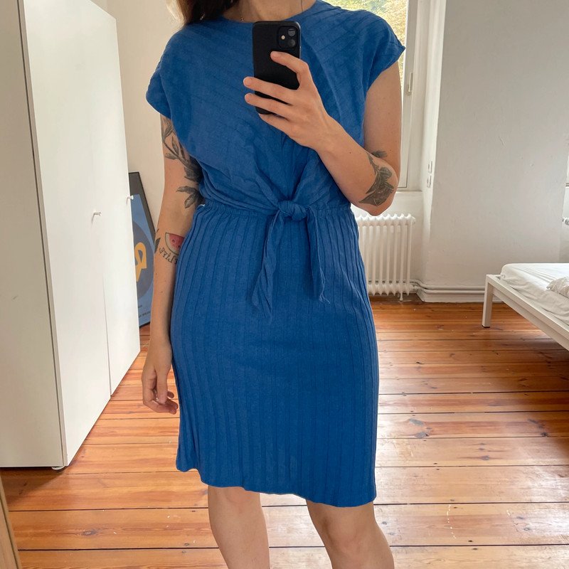 Grüne Erde Kleid aus Biobaumwolle Organic Cotton