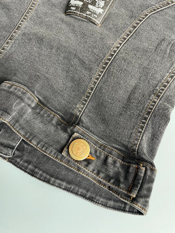 Moschino Jeans 90s Denim Top Oberteil 90er Vintage