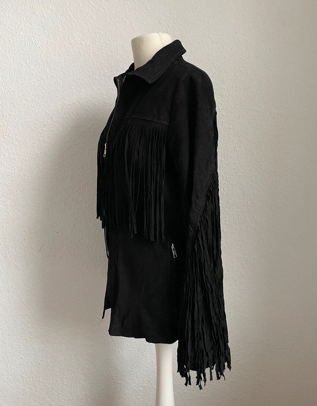 H&M Trend Wildleder Jack Cowgirl Cowboy Western Style Country