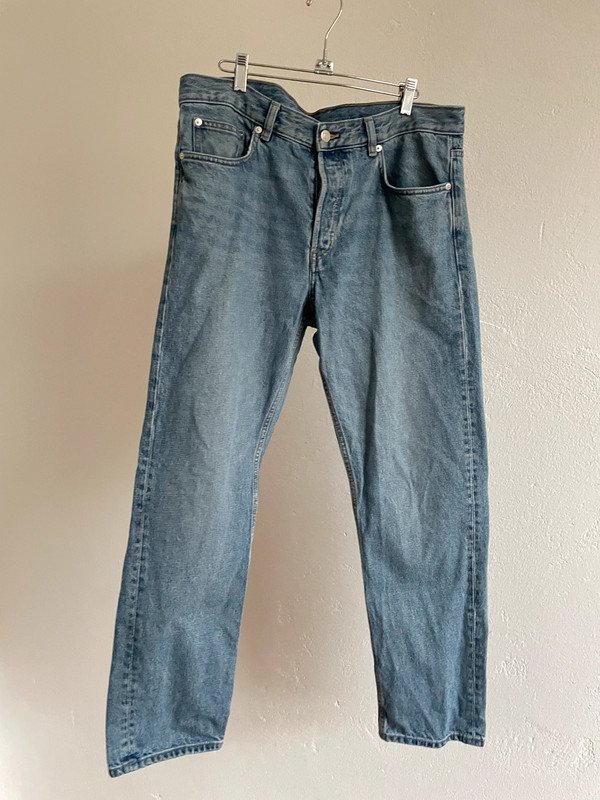 Arket Herren Jeans Denim Gr. 34